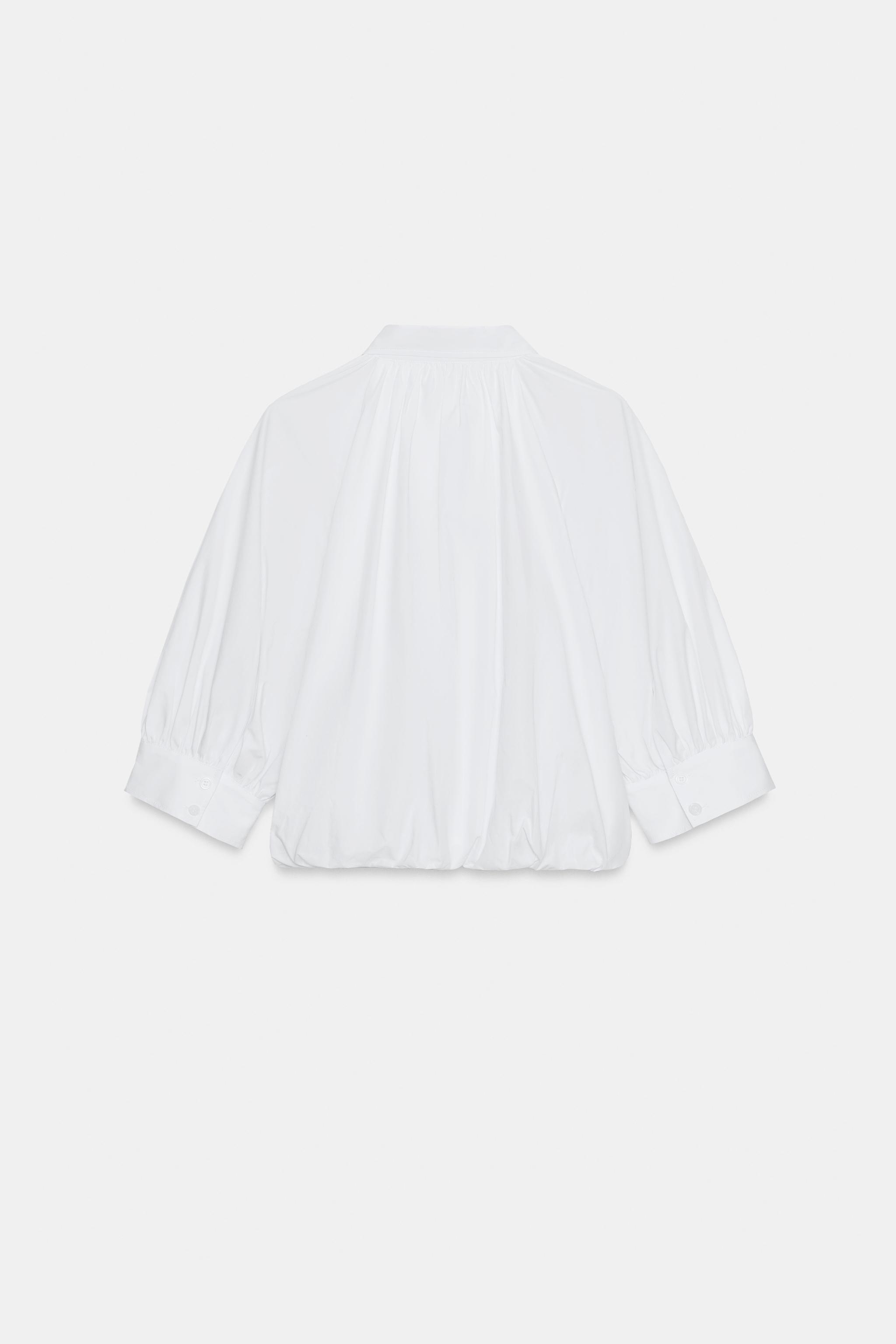 CHEMISE À MANCHES BOUFFANTES ZW COLLECTION